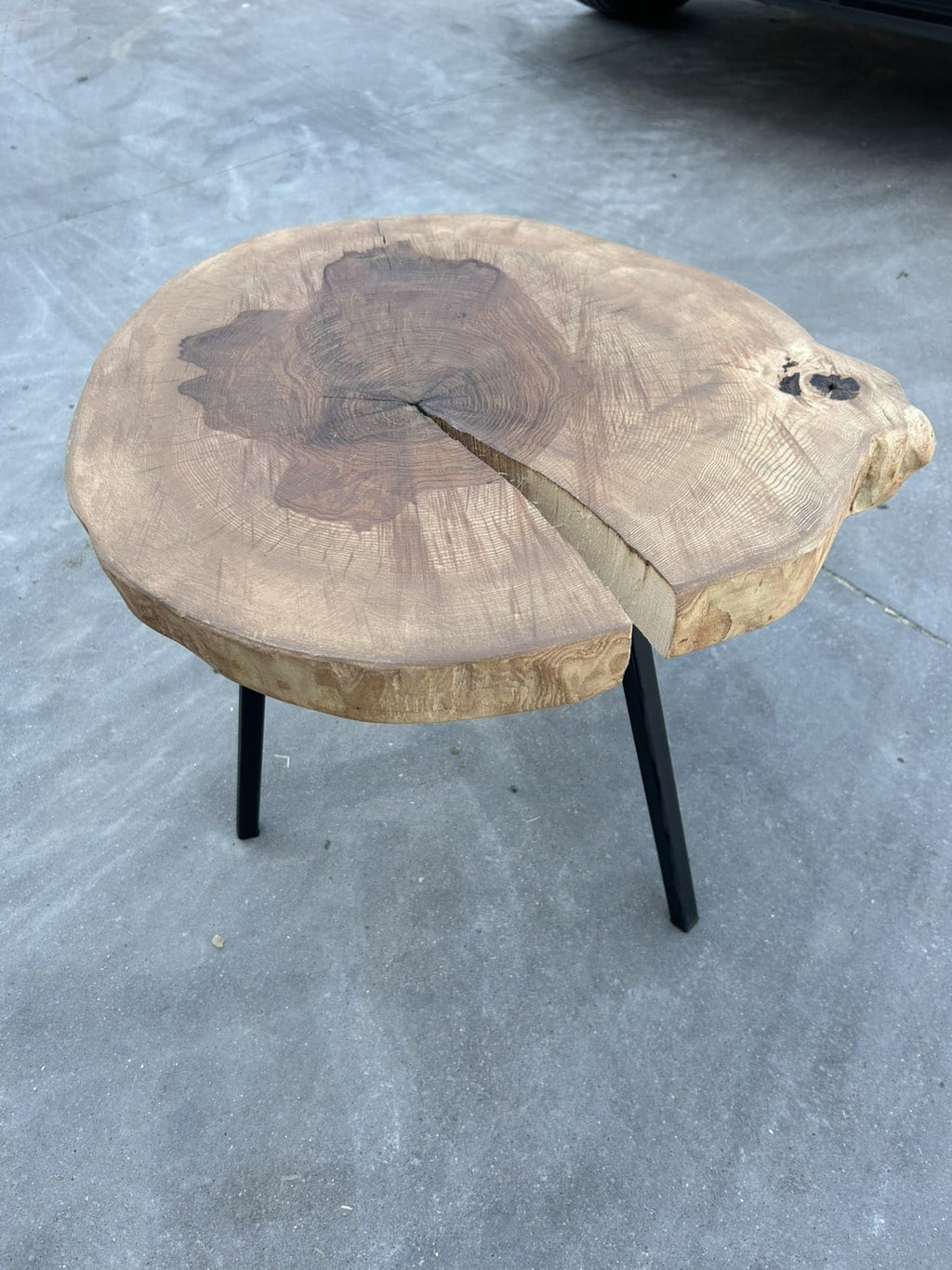 Houten bijzettafel