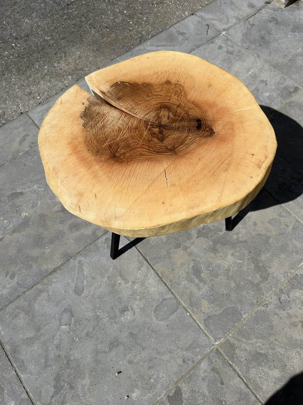 Houten bijzettafel