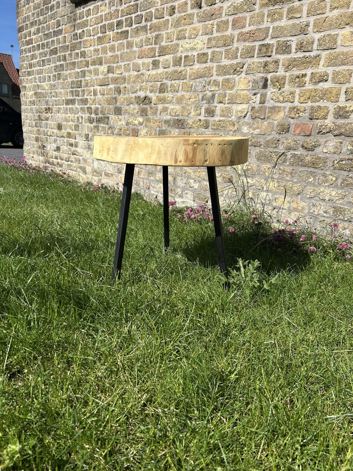 Houten bijzettafel